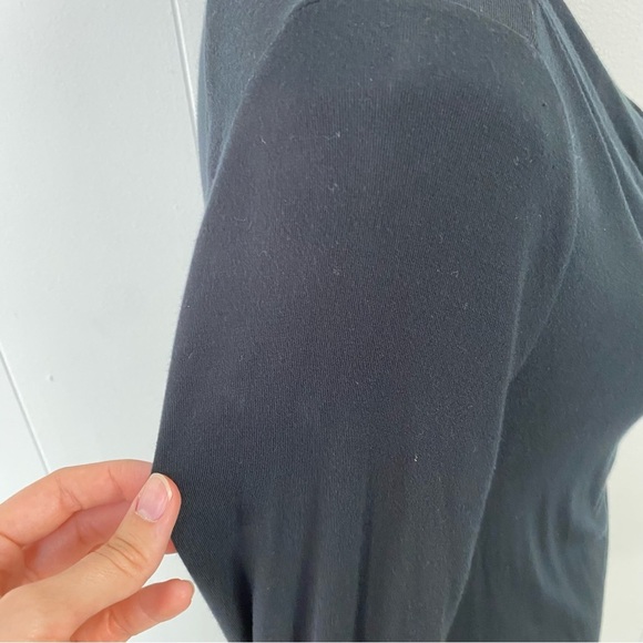 SOMA Loungewear Black Luxuriously Soft Black Cowl Neck Tunic Women's Size XS - Picture 8 of 15